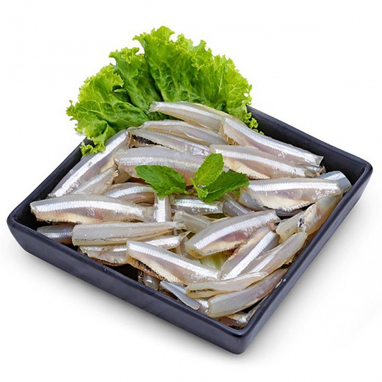 Cá cơm tươi đã làm sạch, đánh bắt tự nhiên
